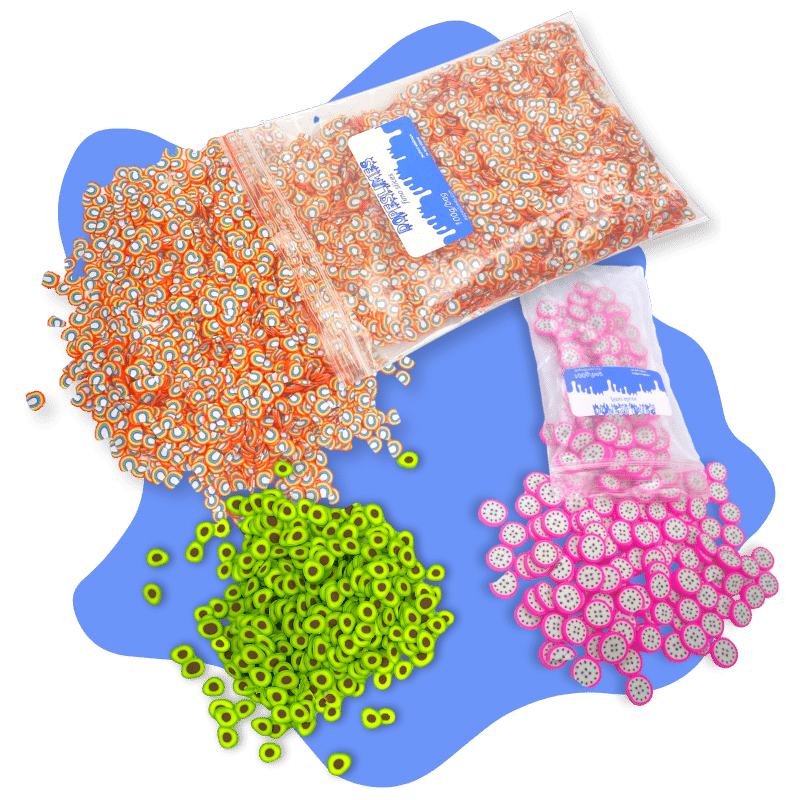 Tropical Twist Cloud Slime Scented w/ Charm - Buy Slime - DopeSlimes