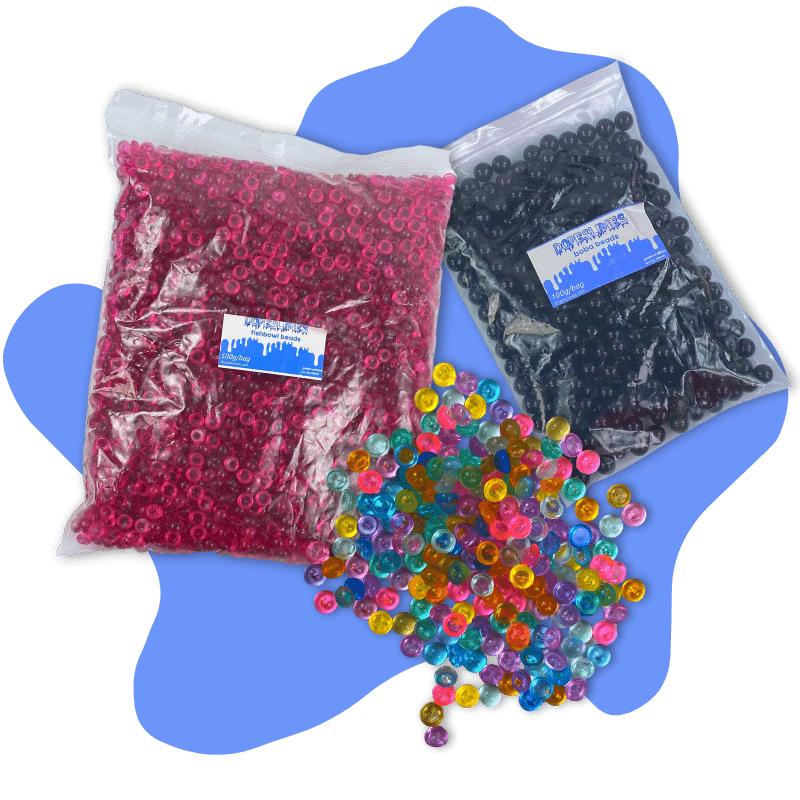 Fishbowl Beads for Slime, DIY Slime Supplies