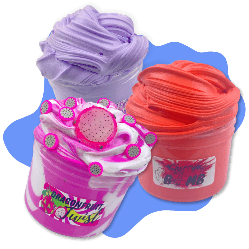 Squeaky Clean Bubble Bath Floam Slime - Kawaii Slime – The Red