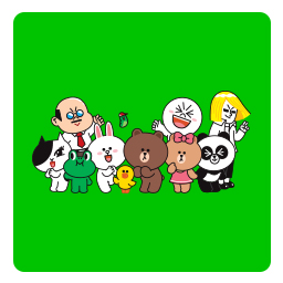 Korea LINE Friends Cony Leonard Tin Box Mascot Gift